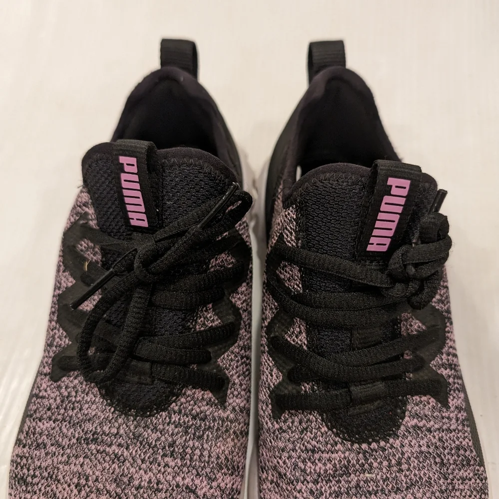 PUMA Carson 2 X women's knit Orchid Pink & black running shoes size 6.5